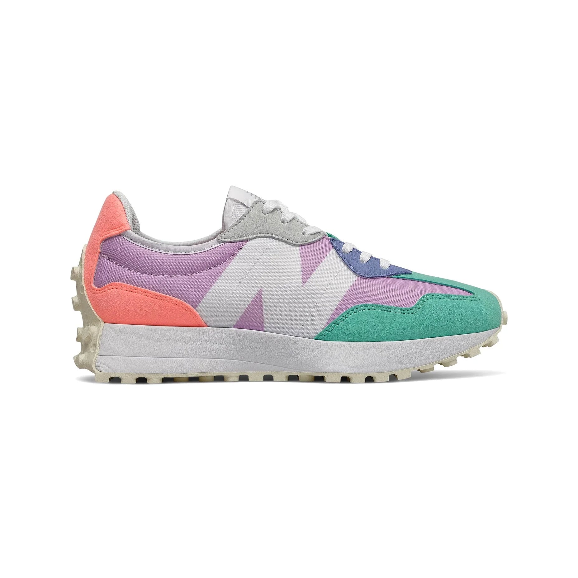 Zapatillas New Balance 327 Multicolor Pastel Mujer Estilo Retro Urbano