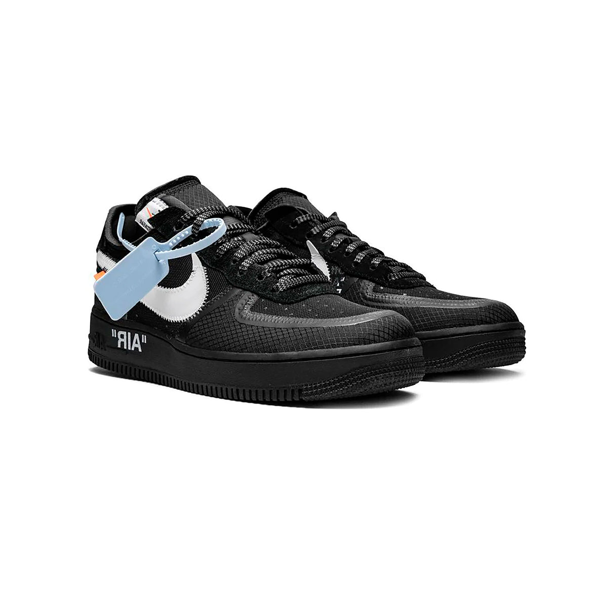 Zapatillas Nike Air Force 1 Low Off-White MOMA Negras Hombre Edición Limitada