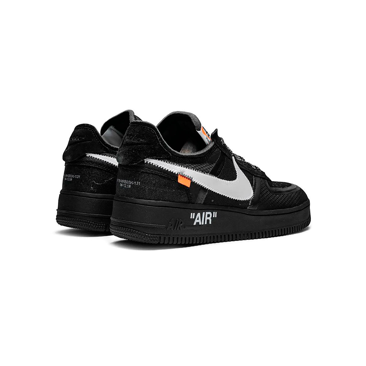 Zapatillas Nike Air Force 1 Low Off-White MOMA Negras Hombre Edición Limitada