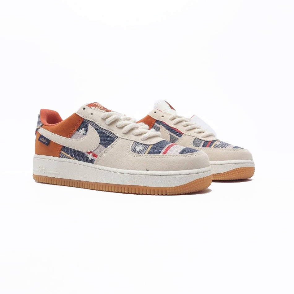 Zapatillas Nike Air Force 1 ‘07 Estampado Padleton Beige y Multicolor