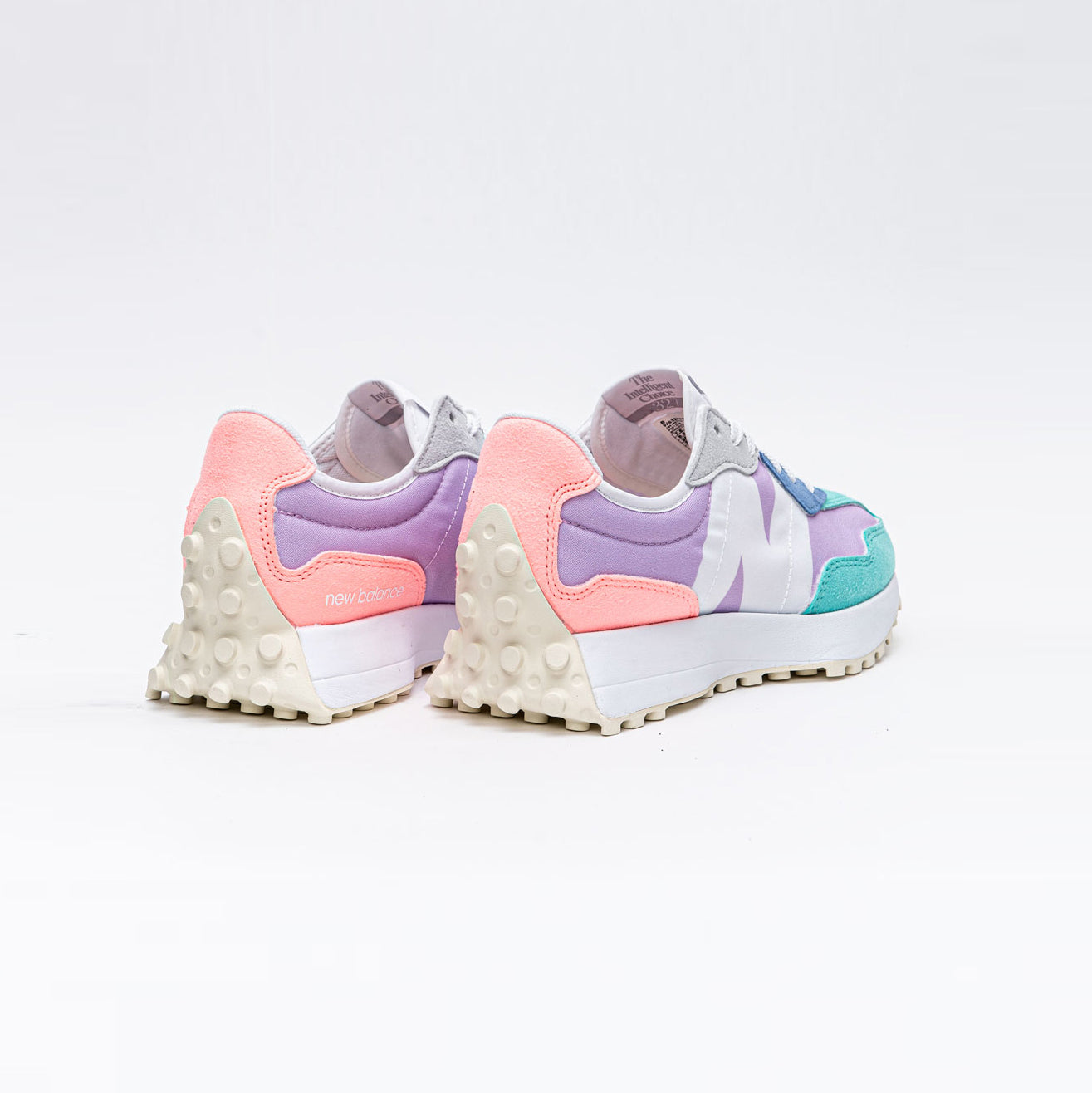 Zapatillas New Balance 327 Multicolor Pastel Mujer Estilo Retro Urbano