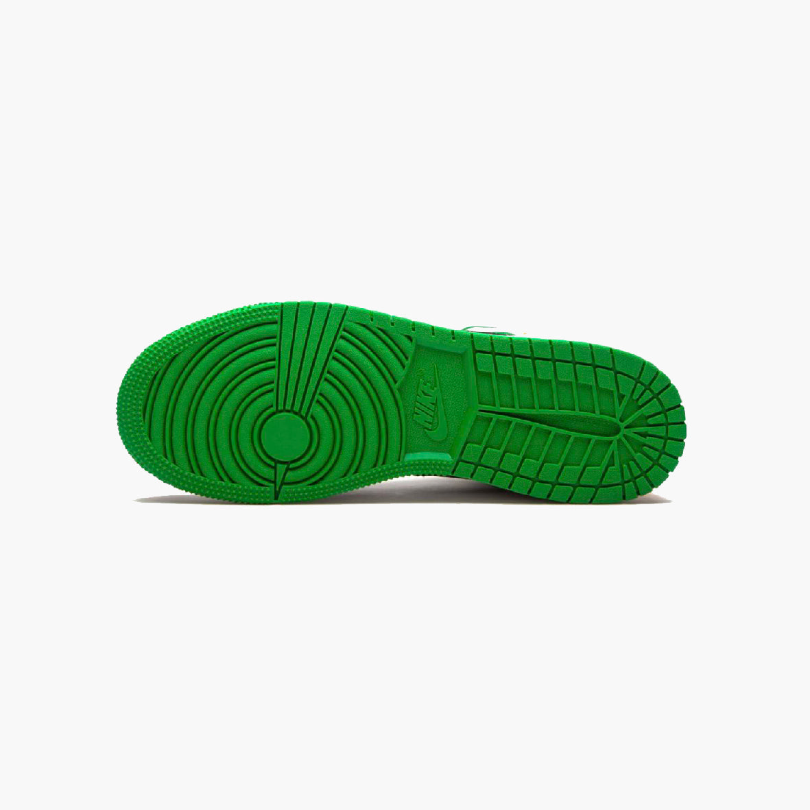 Zapatillas Nike Air Jordan 1 Mid Oakland Blanco Naranja Verde Hombre Retro