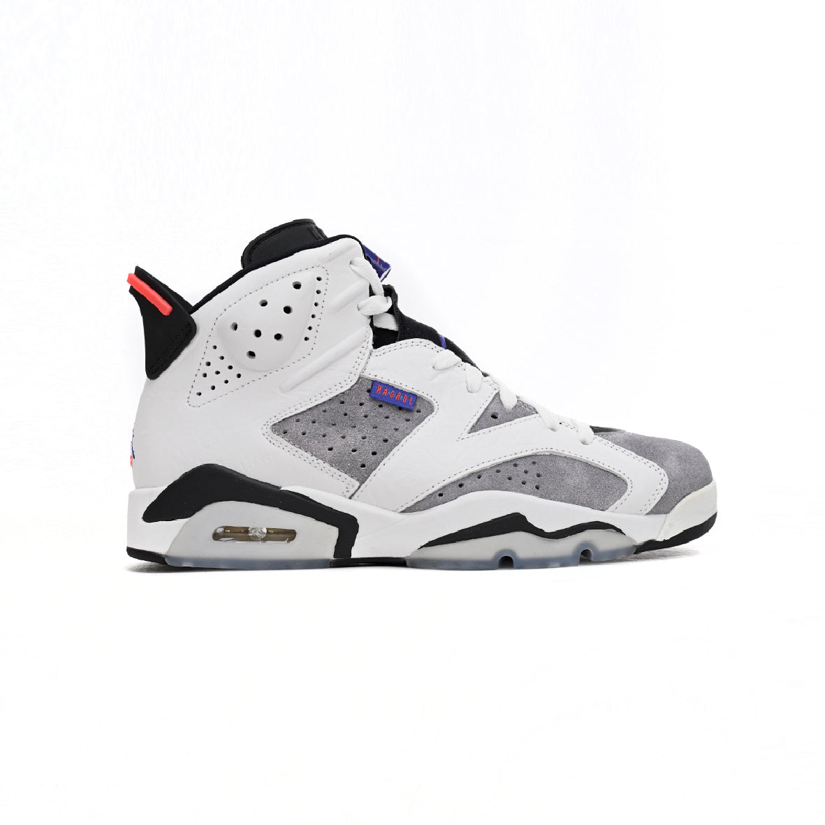 Zapatillas Nike Air Jordan 6 Retro Blancas Gris y Púrpura Hombre