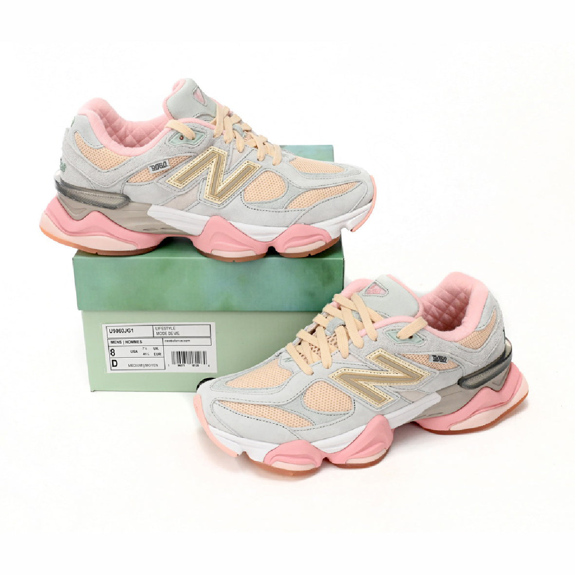 Zapatillas New Balance 9060 Joe Freshgoods Rosas Mujer Edición Limitada